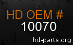 hd 10070 genuine part number