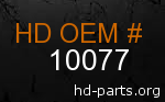 hd 10077 genuine part number