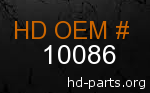hd 10086 genuine part number