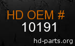 hd 10191 genuine part number