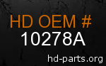 hd 10278A genuine part number