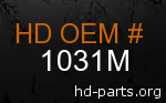 hd 1031M genuine part number