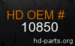 hd 10850 genuine part number