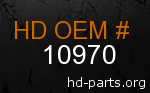 hd 10970 genuine part number