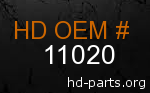 hd 11020 genuine part number