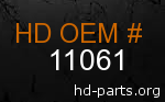 hd 11061 genuine part number