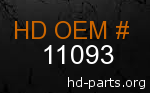 hd 11093 genuine part number