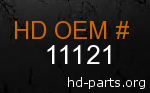 hd 11121 genuine part number