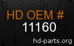 hd 11160 genuine part number