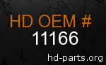hd 11166 genuine part number