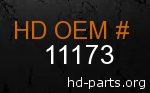 hd 11173 genuine part number