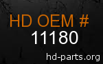 hd 11180 genuine part number