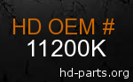 hd 11200K genuine part number