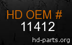 hd 11412 genuine part number
