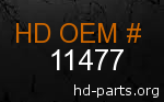 hd 11477 genuine part number