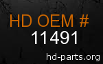 hd 11491 genuine part number