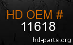 hd 11618 genuine part number