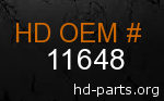 hd 11648 genuine part number