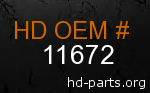 hd 11672 genuine part number