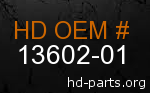 hd 13602-01 genuine part number