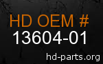 hd 13604-01 genuine part number