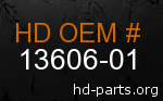 hd 13606-01 genuine part number