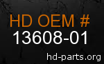 hd 13608-01 genuine part number