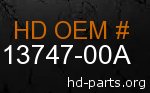 hd 13747-00A genuine part number