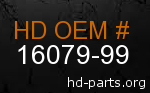 hd&nbsp16079-99 genuine part number