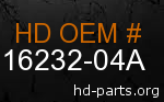 hd 16232-04A genuine part number