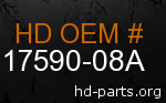 hd 17590-08A genuine part number