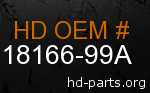 hd 18166-99A genuine part number