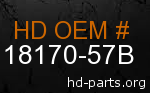 hd 18170-57B genuine part number