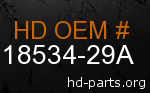 hd 18534-29A genuine part number
