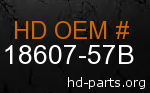 hd 18607-57B genuine part number