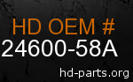 hd 24600-58A genuine part number
