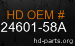 hd 24601-58A genuine part number