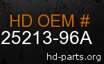 hd 25213-96A genuine part number