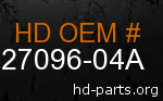 hd 27096-04A genuine part number