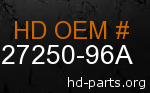hd 27250-96A genuine part number