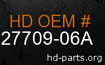 hd 27709-06A genuine part number