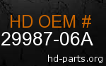 hd 29987-06A genuine part number