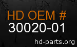 hd 30020-01 genuine part number
