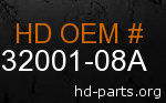 hd 32001-08A genuine part number