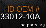 hd 33012-10A genuine part number