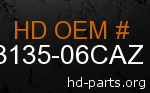 hd 33135-06CAZ genuine part number