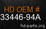 hd 33446-94A genuine part number