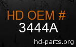 hd 3444A genuine part number