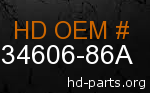 hd 34606-86A genuine part number