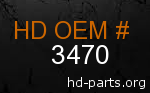 hd&nbsp3470 genuine part number